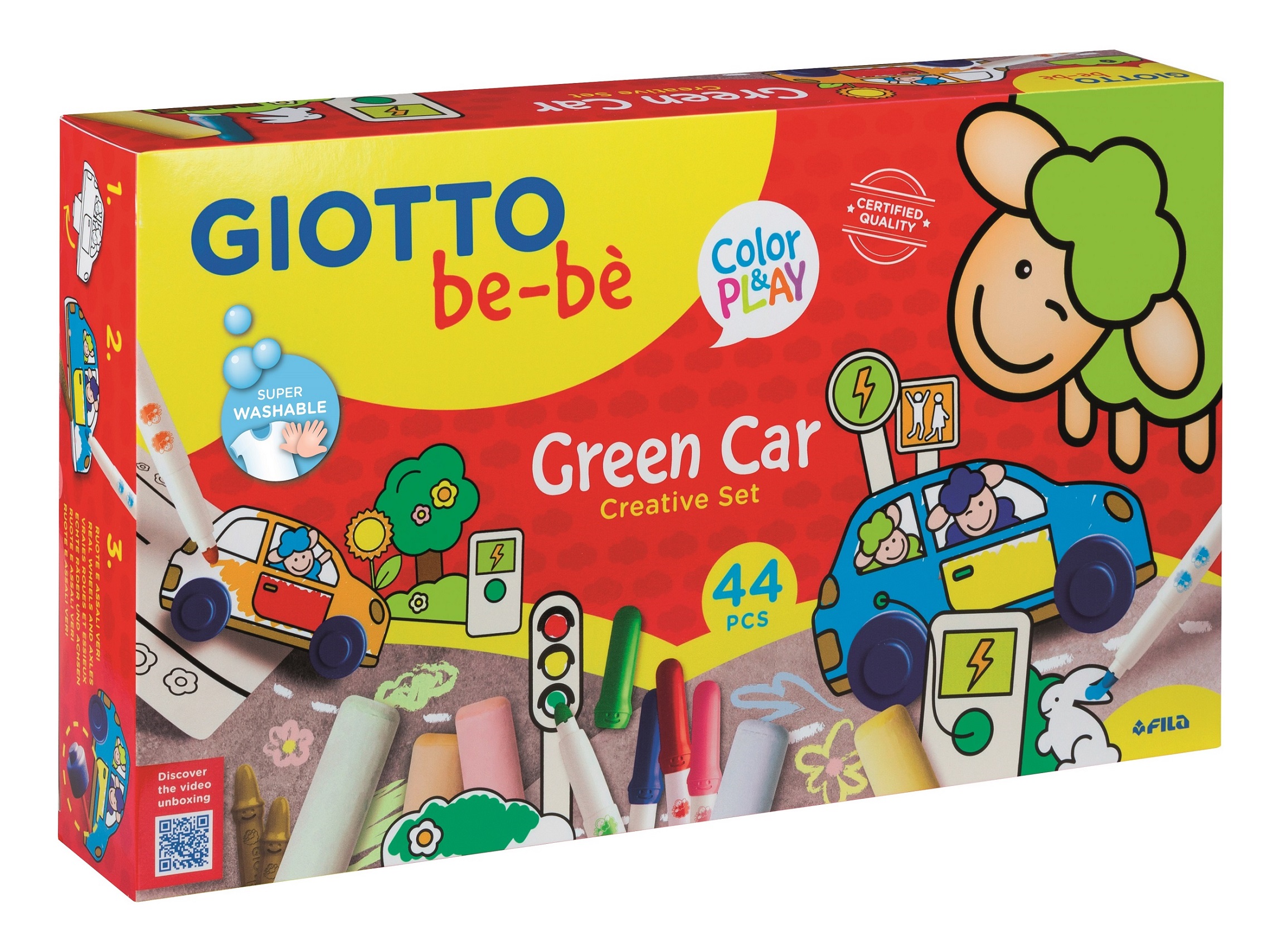 Fila Giotto Be-bè  12 pennarelli ideali per bambini